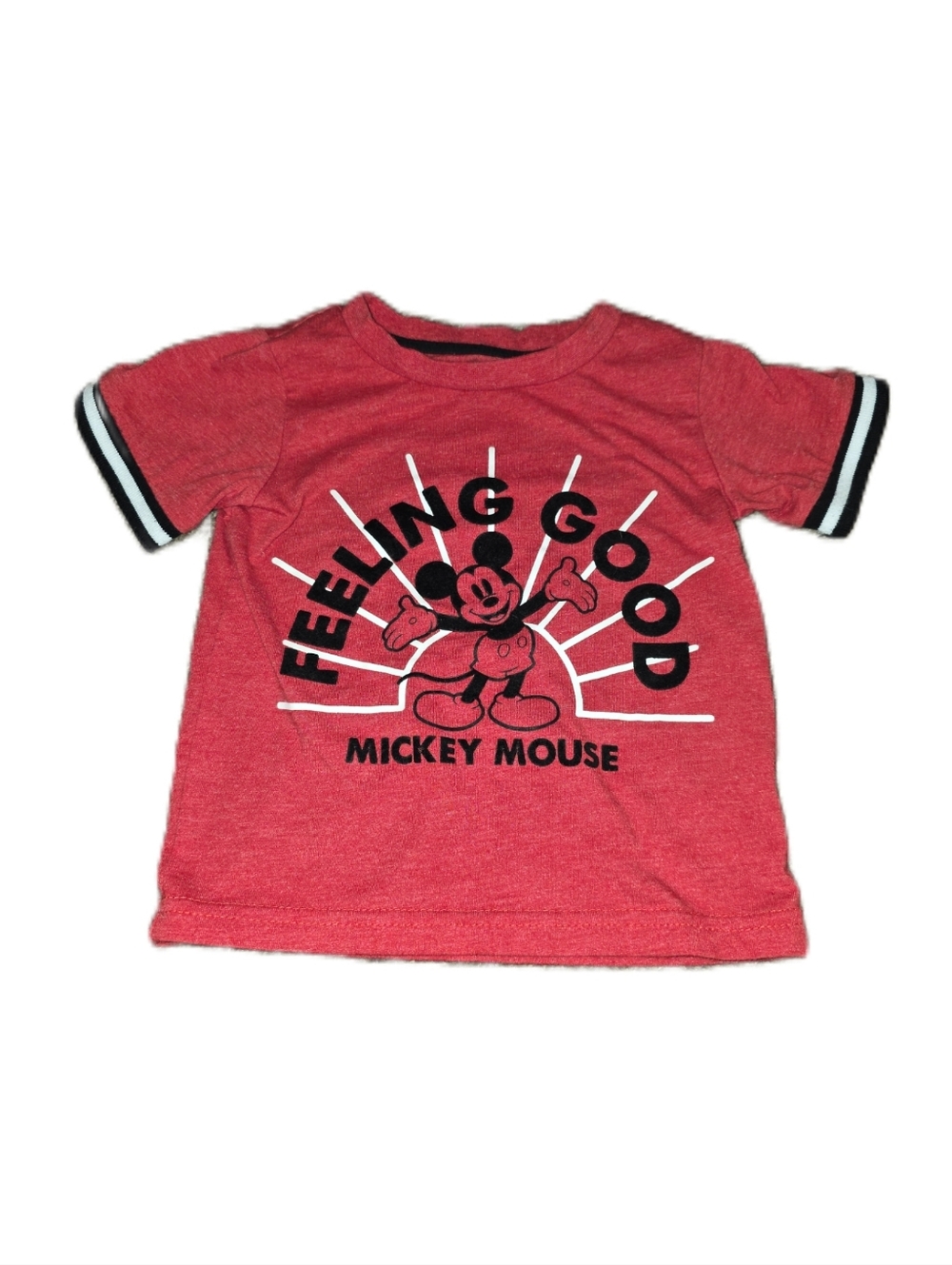 💓 3/$15 Mickey Mouse Size 18 Months Adorable Red Short Sleeve T-Shirt